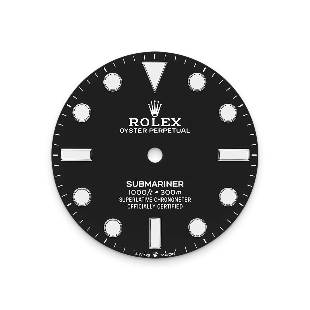 Black dial