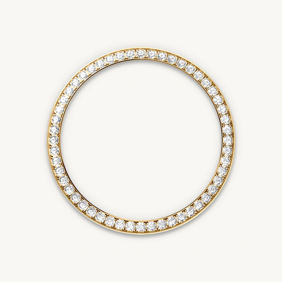 Diamond-set bezel