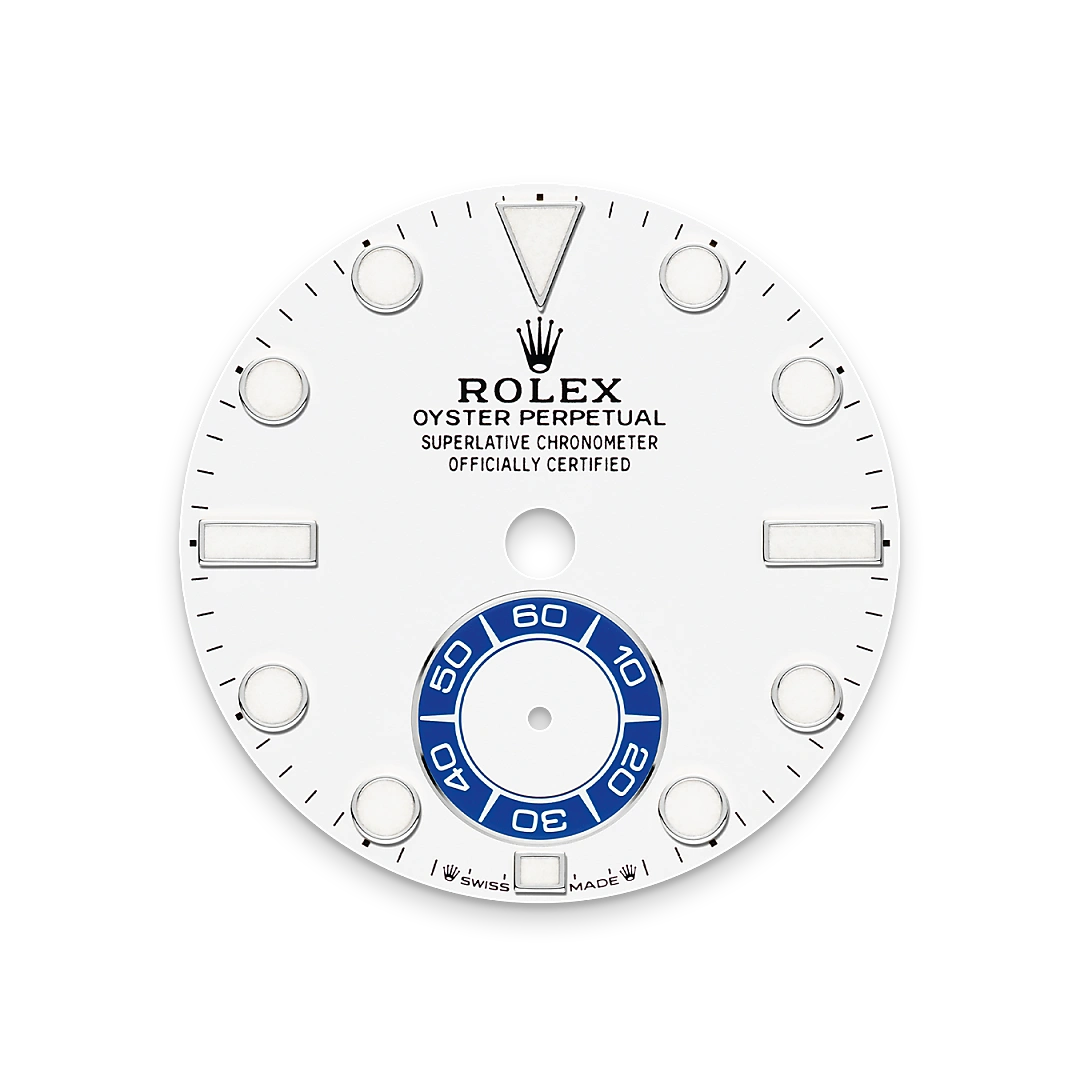 White dial