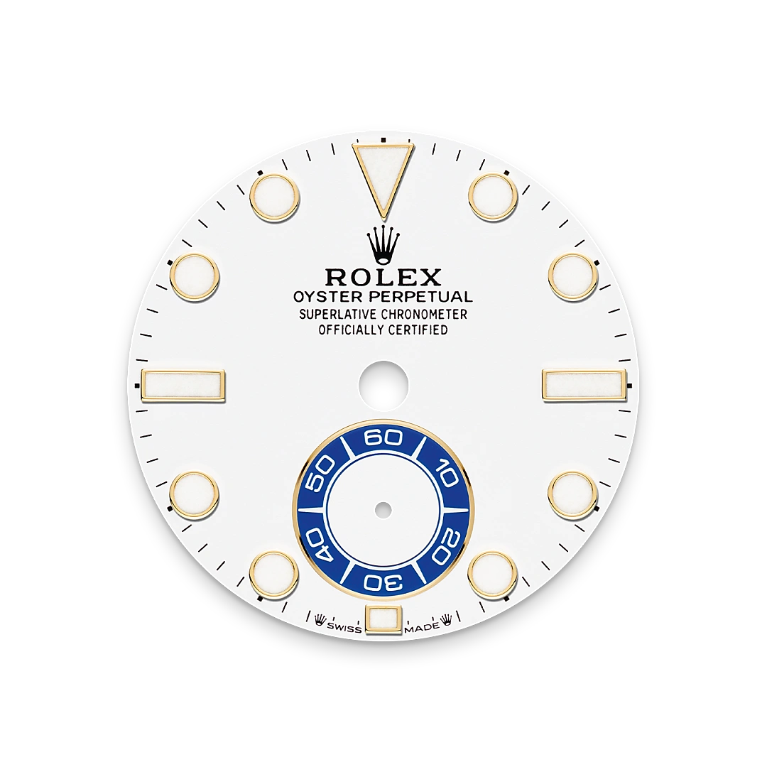 White dial