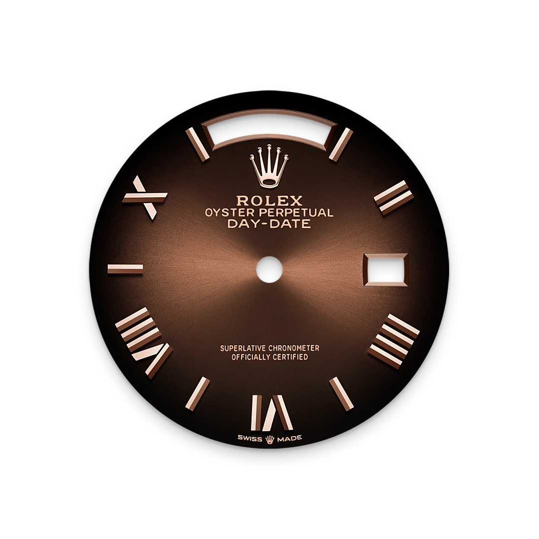 Brown ombré dial