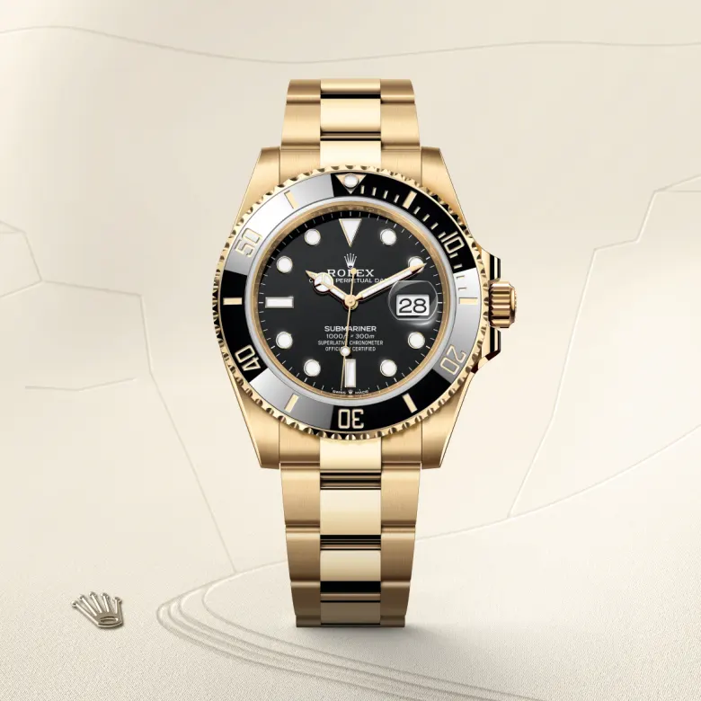 Rolex Submariner Date in 41 mm yellow gold, M126618LN-0002 - Cooke & Kelvey
