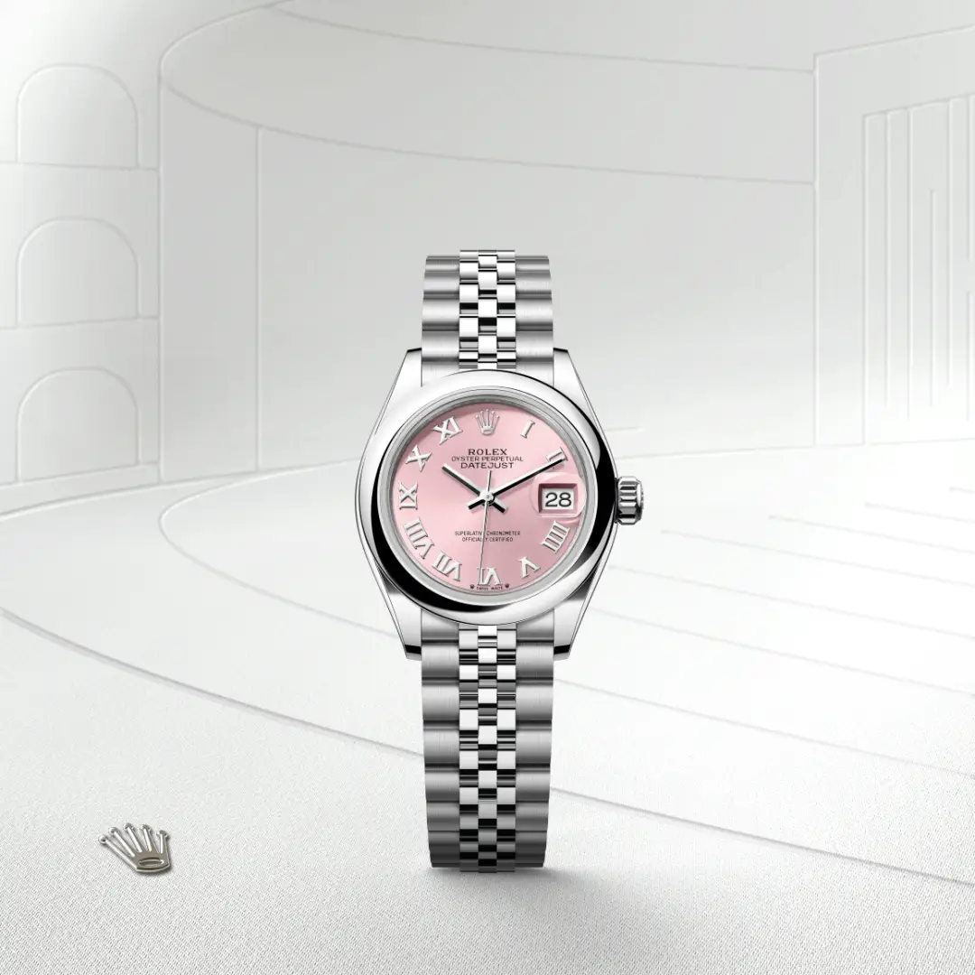 Rolex Lady-Datejust in 28 mm oystersteel, M279160-0013 - Cooke & Kelvey