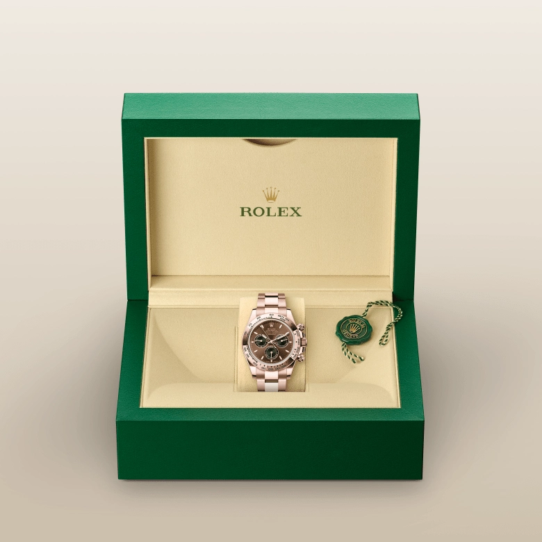 Rolex Cosmograph Daytona in  40 mm everose gold, M126505-0005 - Cooke & Kelvey