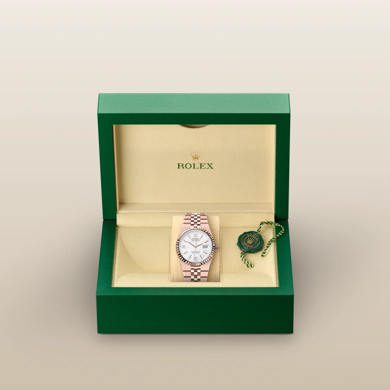 Rolex Land-Dweller 36 in 36 mm everose gold, M127235-0001 - Cooke & Kelvey