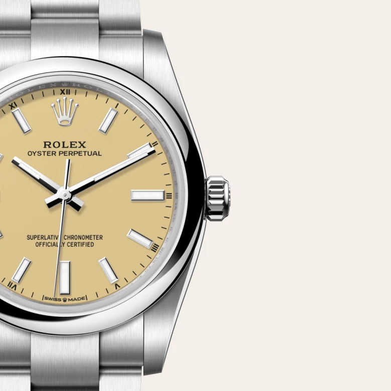 Rolex Oyster Perpetual 34 in 34 mm oystersteel, M124200-0007 - Cooke & Kelvey
