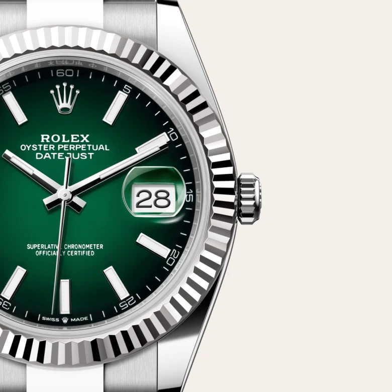 Rolex Datejust 41 in 41 mm oystersteel and white gold, M126334-0033 - Cooke & Kelvey