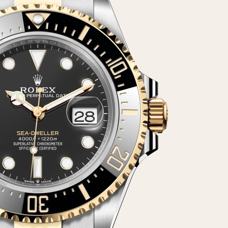 Rolex Sea-Dweller in 43 mm oystersteel and yellow gold, M126603-0001 - Cooke & Kelvey