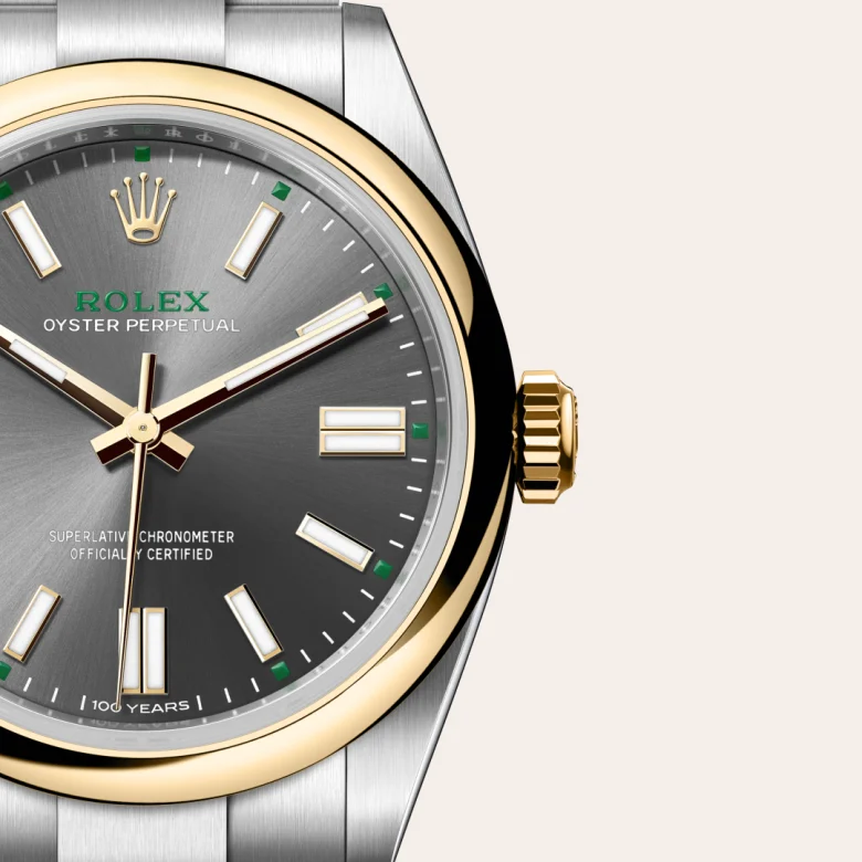 Rolex Oyster Perpetual 41 in 41 mm oystersteel and yellow gold, M134303-0001 - Cooke & Kelvey