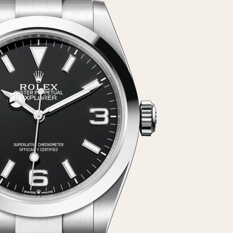 Rolex Explorer 40 in 40 mm oystersteel, M224270-0001 - Cooke & Kelvey