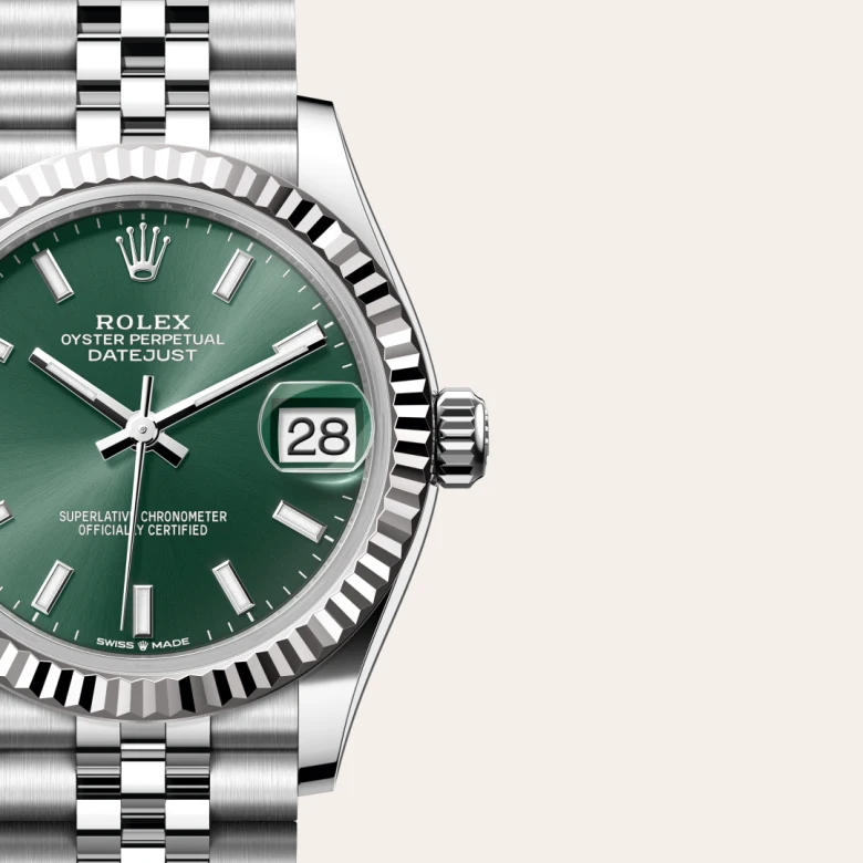 Rolex Datejust 31 in 31 mm oystersteel and white gold, M278274-0018 - Cooke & Kelvey