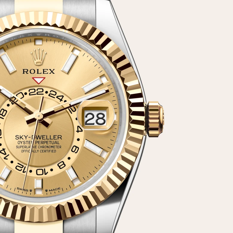 Rolex Sky-Dweller in 42 mm oystersteel and yellow gold, M336933-0001 - Cooke & Kelvey