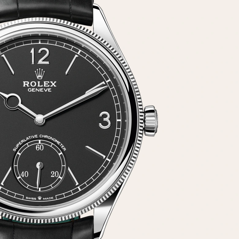 Rolex 1908 in 39 mm 18ct white gold polished finish, M52509-0002 - Cooke & Kelvey