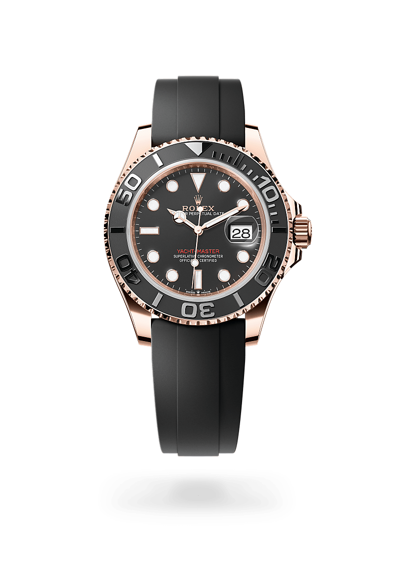 Rolex Yacht-Master in 40 mm everose gold, M126655-0002 - Cooke & Kelvey