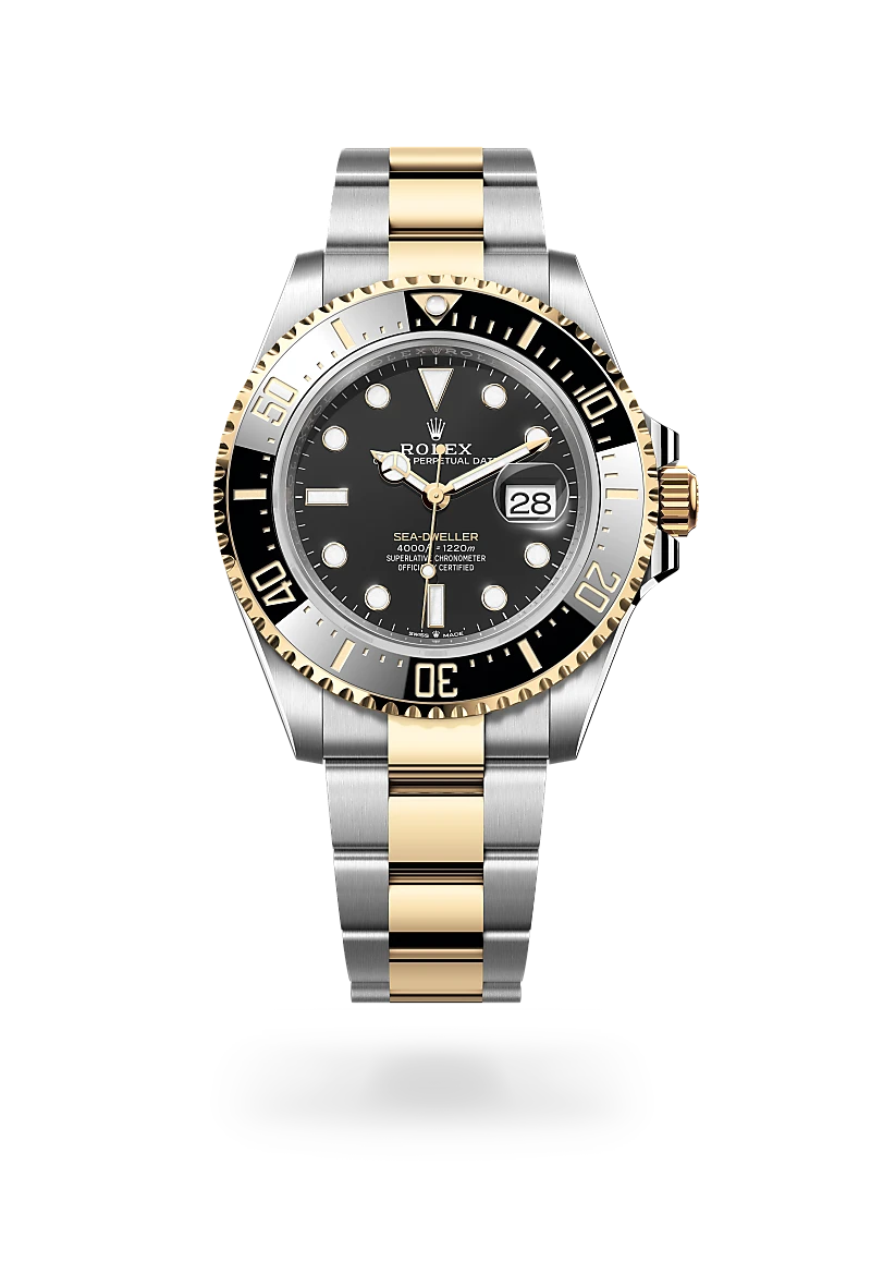 Rolex Sea-Dweller in 43 mm oystersteel and yellow gold, M126603-0001 - Cooke & Kelvey