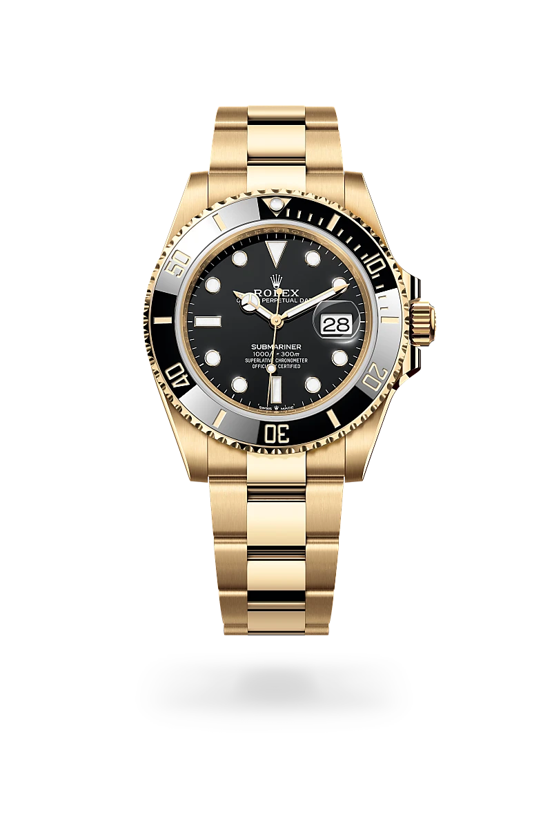 Rolex Submariner Date in 41 mm yellow gold, M126618LN-0002 - Cooke & Kelvey