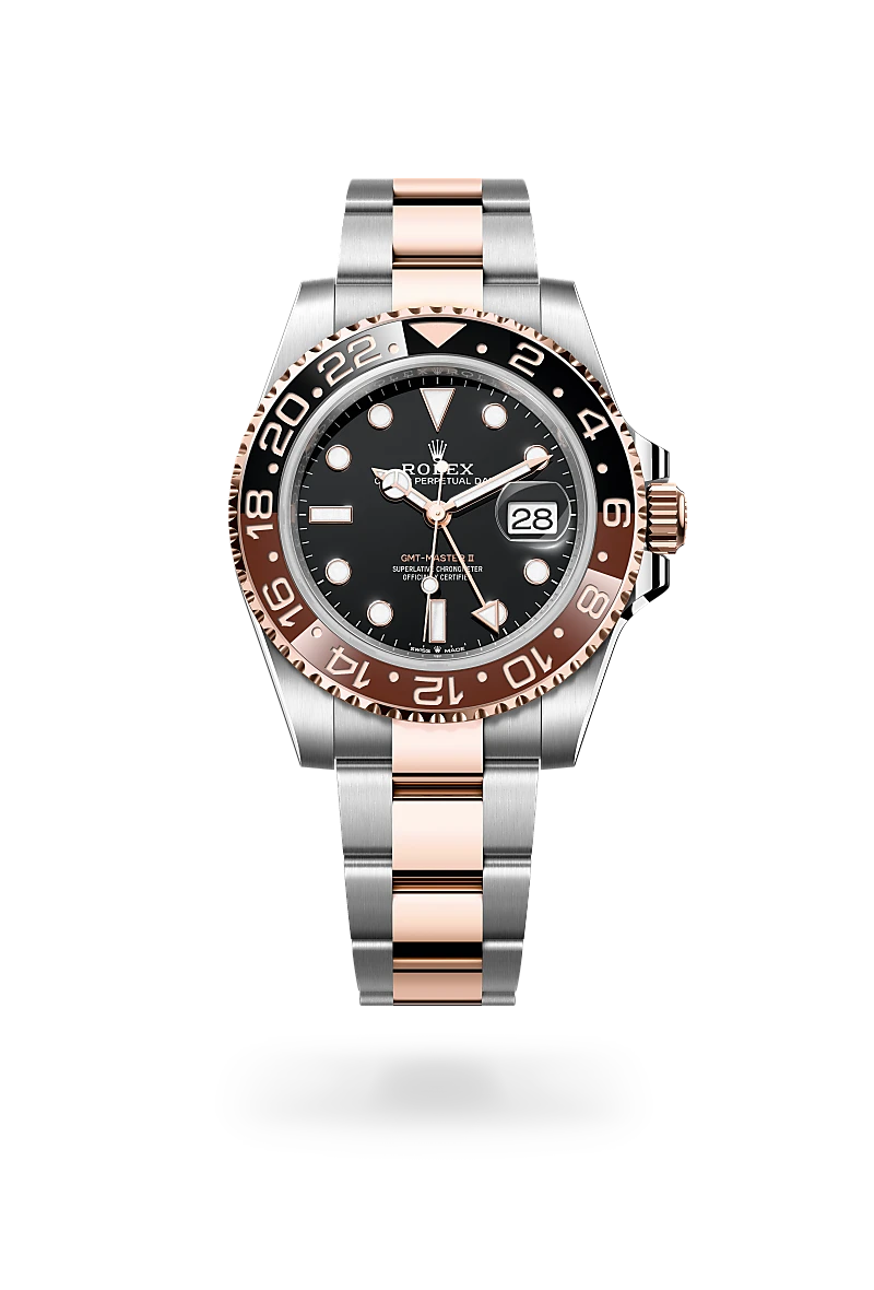 Rolex GMT-Master II in 40 mm oystersteel and everose gold, M126711CHNR-0002 - Cooke & Kelvey
