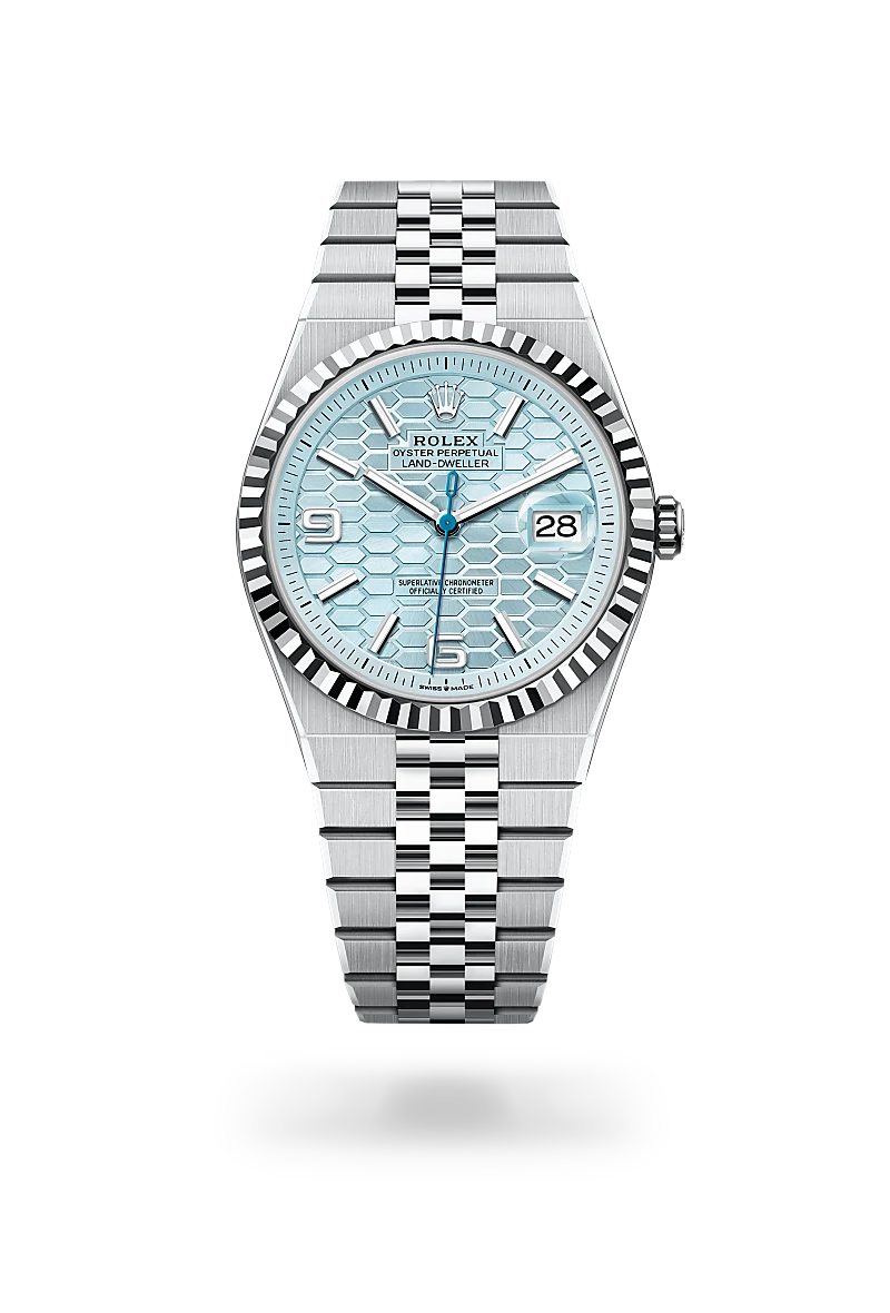 Rolex Land-Dweller 40 in 40 mm platinum, M127336-0001 - Cooke & Kelvey