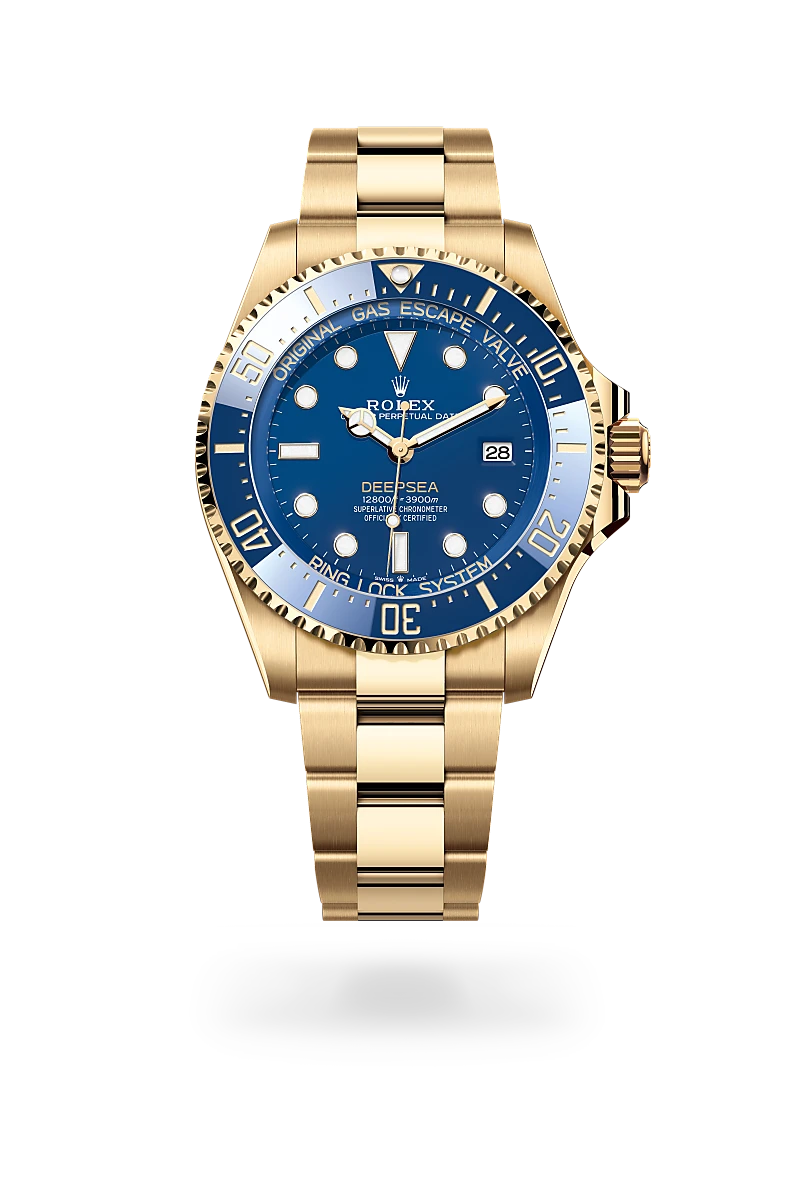 Rolex Rolex Deepsea in 44 mm yellow gold, M136668LB-0001 - Cooke & Kelvey