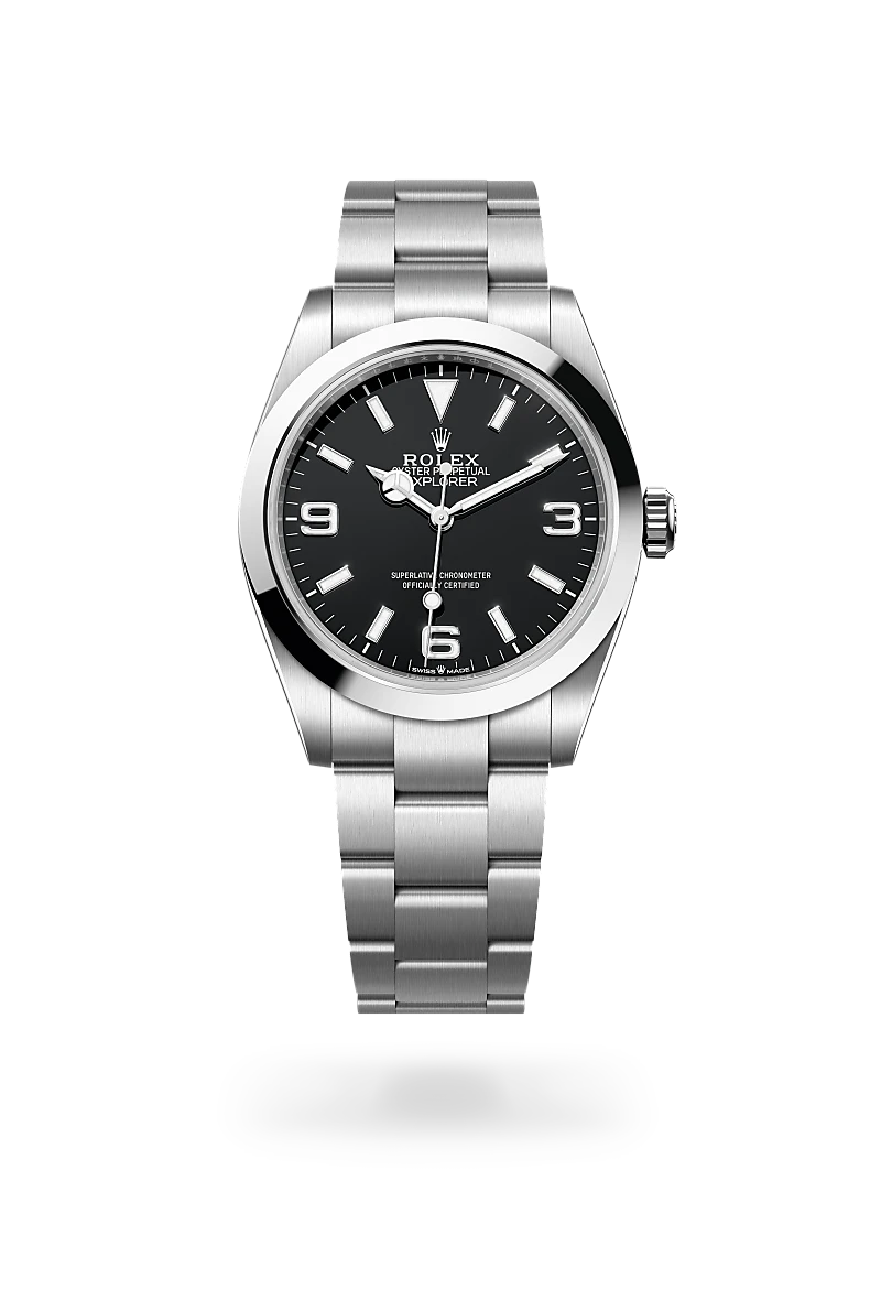 Rolex Explorer 40 in 40 mm oystersteel, M224270-0001 - Cooke & Kelvey