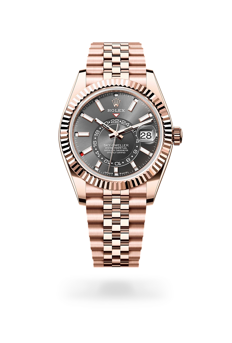 Rolex Sky-Dweller in 42 mm everose gold, M336935-0008 - Cooke & Kelvey