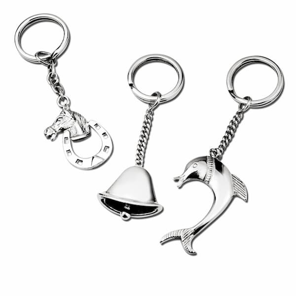 Sterling Silver Keychains - Cooke & Kelvey PVT LTD